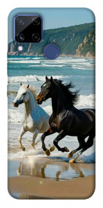 Чехол Beach Horses для Realme C15