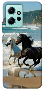 Чехол Beach Horses для Xiaomi Redmi Note 12 4G