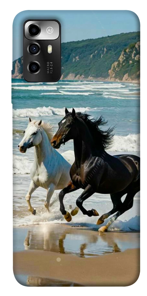 Чехол Beach Horses для ZTE Blade V40 Vita