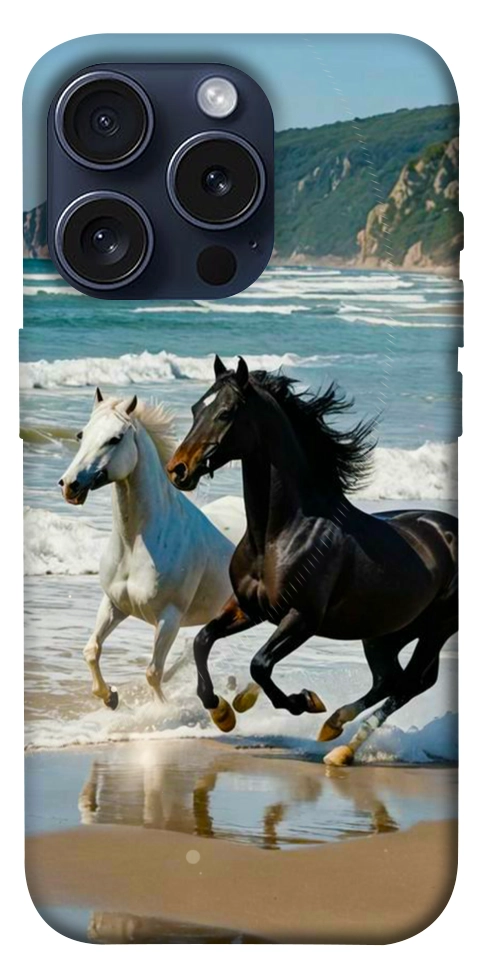 Чохол Beach Horses для iPhone 15 Pro