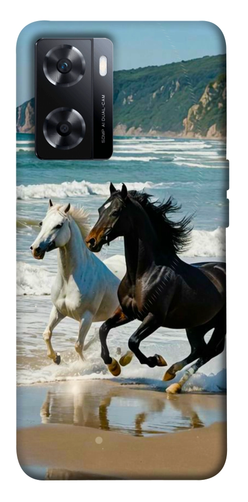 Чехол Beach Horses для OnePlus Nord N20 SE