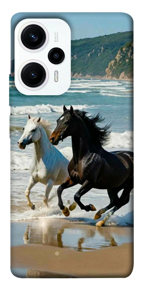 Чехол Beach Horses для Xiaomi Poco F5