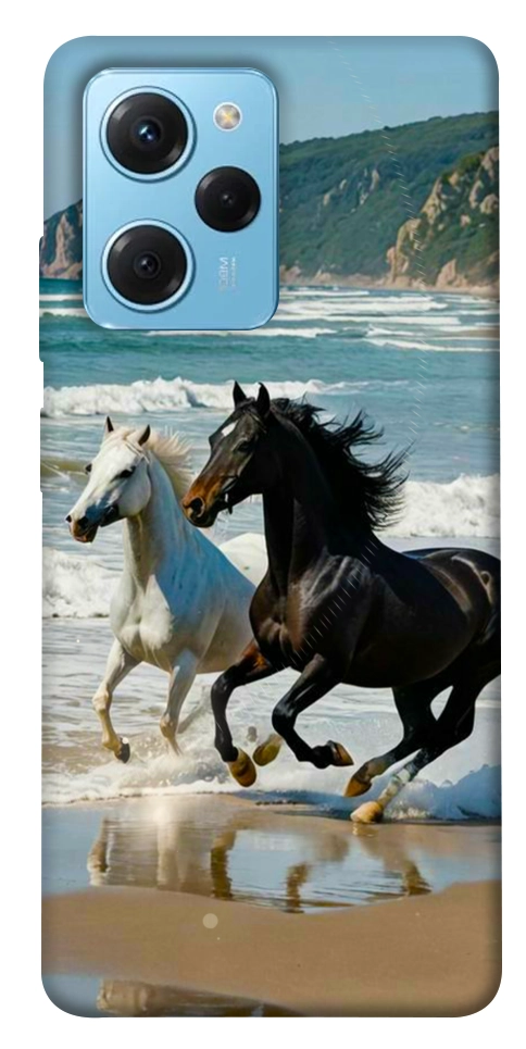 Чехол Beach Horses для Xiaomi Poco X5 Pro 5G