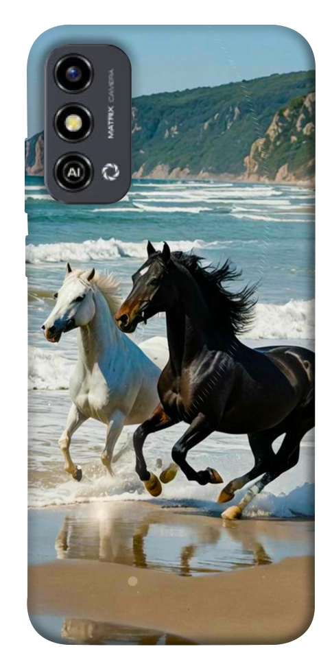 Чохол Beach Horses для ZTE Blade A53