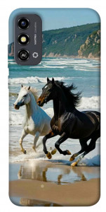 Чехол Beach Horses для ZTE Blade A53
