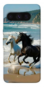 Чехол Beach Horses для Google Pixel 8 Pro