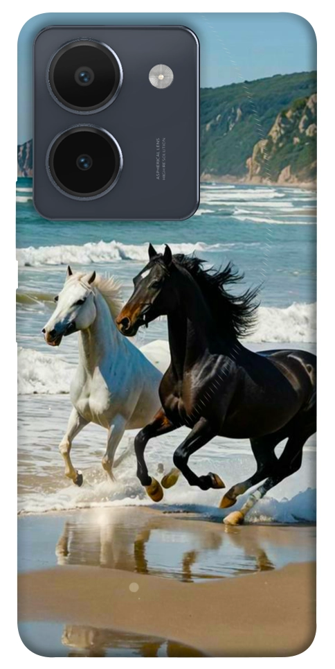 Чехол Beach Horses для Vivo Y36