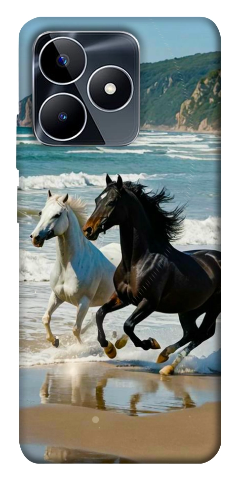 Чехол Beach Horses для Realme C53