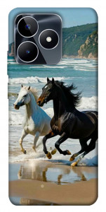 Чохол Beach Horses для Realme C53