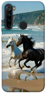 Чохол Beach Horses для Xiaomi Redmi Note 8 2021