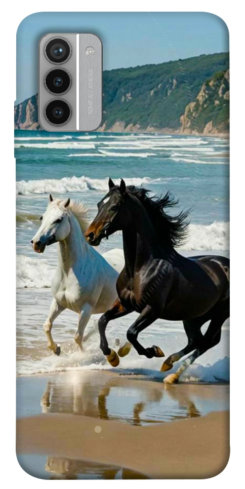 Чехол Beach Horses для Nokia G42