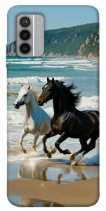 Чохол Beach Horses для Nokia G42