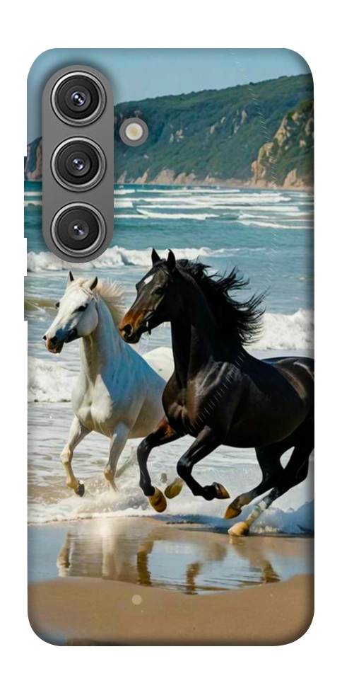 Чехол Beach Horses для Galaxy S24+