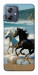 Чехол Beach Horses для Motorola Moto G54