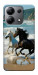 Чехол Beach Horses для Xiaomi Redmi Note 13 4G