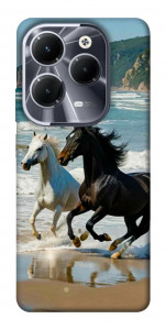 Чехол Beach Horses для Infinix Hot 40 Pro