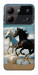 Чехол Beach Horses для ZTE Blade A54 4G