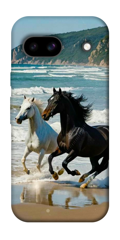 Чохол Beach Horses для Google Pixel 8a