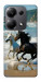Чехол Beach Horses для Xiaomi Redmi Note 13 Pro 5G