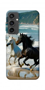 Чехол Beach Horses для Galaxy S24 FE