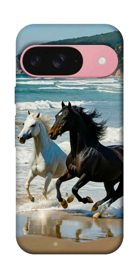 Чохол Beach Horses для Google Pixel 9