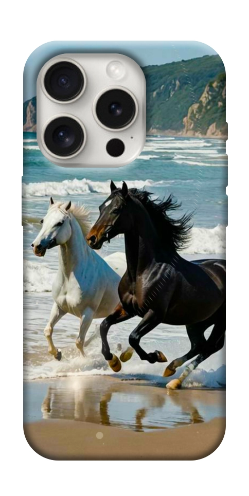 Чохол Beach Horses для iPhone 16 Pro Max