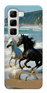 Чехол Beach Horses для Infinix Hot 50 4G