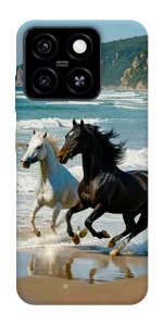 Чехол Beach Horses для ZTE Blade A55 4G