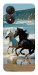 Чехол Beach Horses для ZTE Blade A34 4G