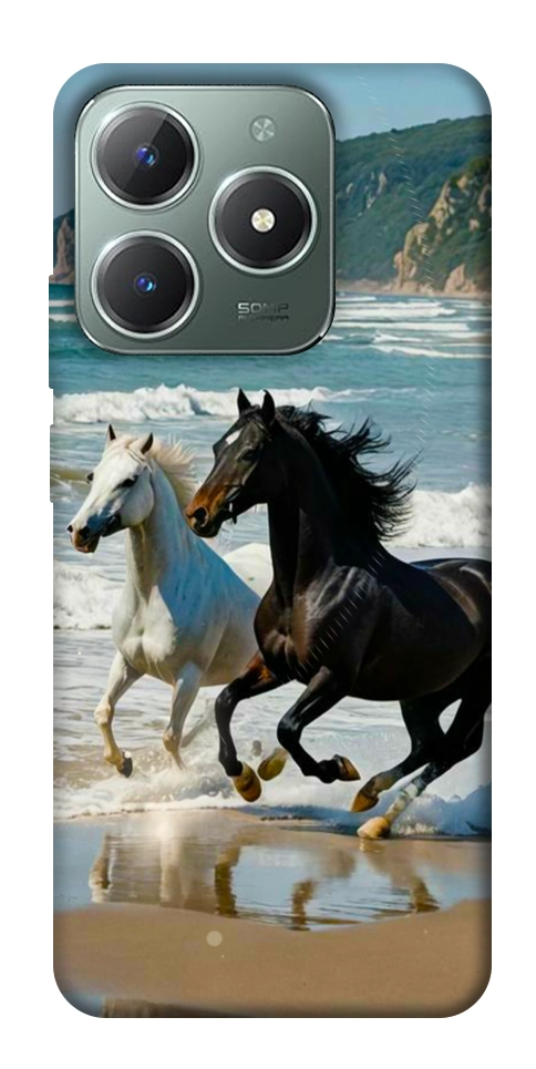 Чохол Beach Horses для Realme C61