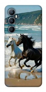 Чохол Beach Horses для Realme C65 4G