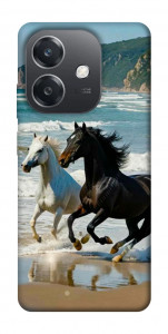 Чохол Beach Horses для Oppo A3 4G