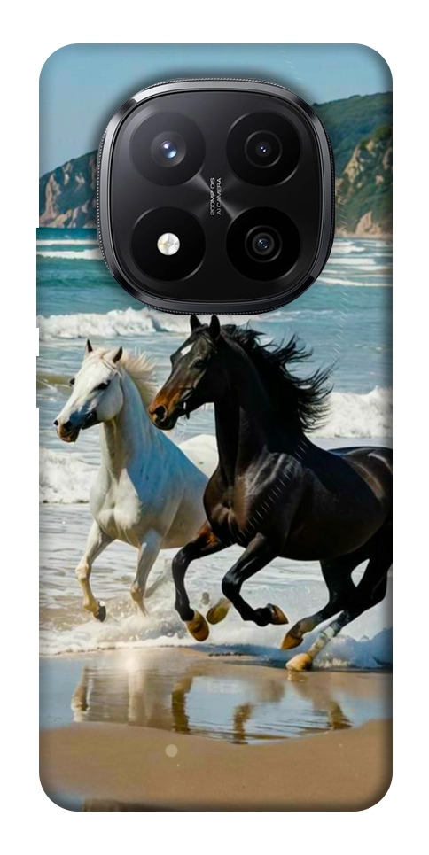 Чехол Beach Horses для Xiaomi Redmi Note 14 Pro+ 5G