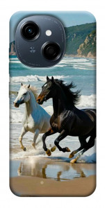 Чехол Beach Horses для TECNO Spark Go 1 (KL4)