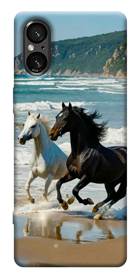Чехол Beach Horses для Sony Xperia 5 V