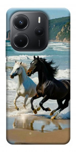 Чохол Beach Horses для Xiaomi Redmi Note 14 4G (Europe version)
