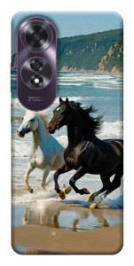 Чохол Beach Horses для Oppo A60 4G