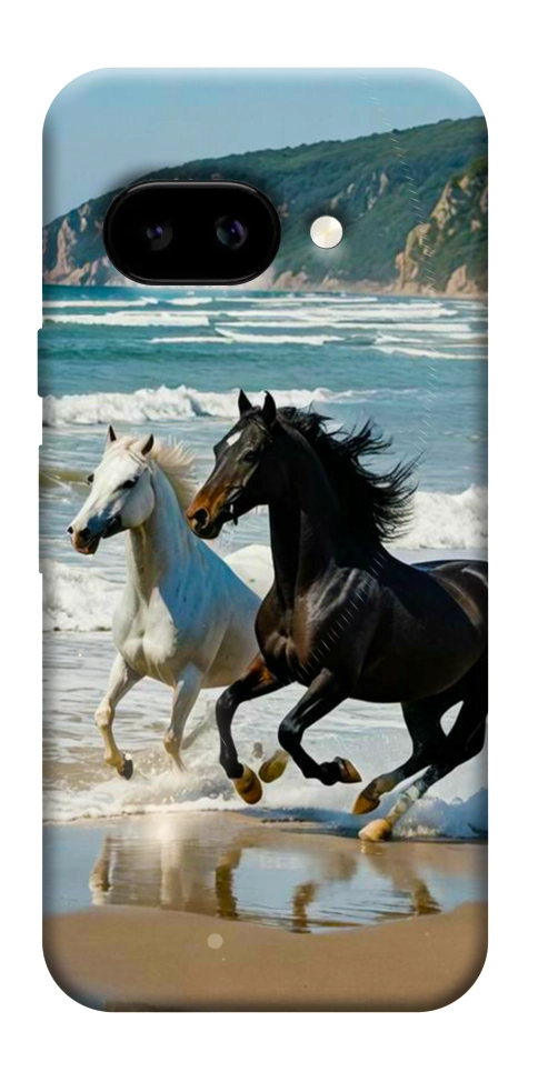 Чехол Beach Horses для Google Pixel 9a