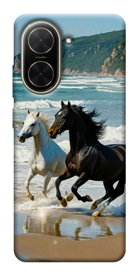 Чехол Beach Horses для Xiaomi Poco C71