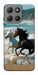 Чехол Beach Horses для Motorola Moto G15 4G