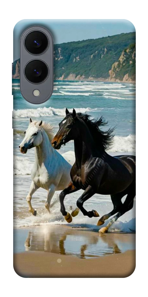 Чохол Beach Horses для Galaxy S25 Edge