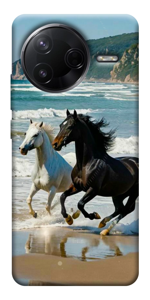 Чехол Beach Horses для Xiaomi Poco F7 Pro