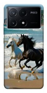 Чохол Beach Horses для Xiaomi Poco X6 Pro