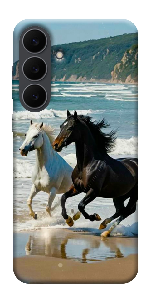 Чехол Beach Horses для Galaxy S25 FE