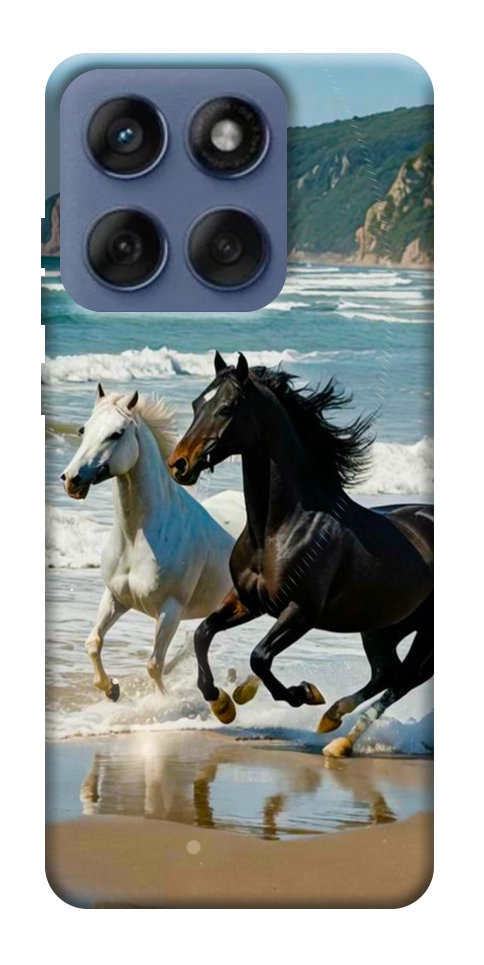 Чохол Beach Horses для Motorola Edge 60 Fusion