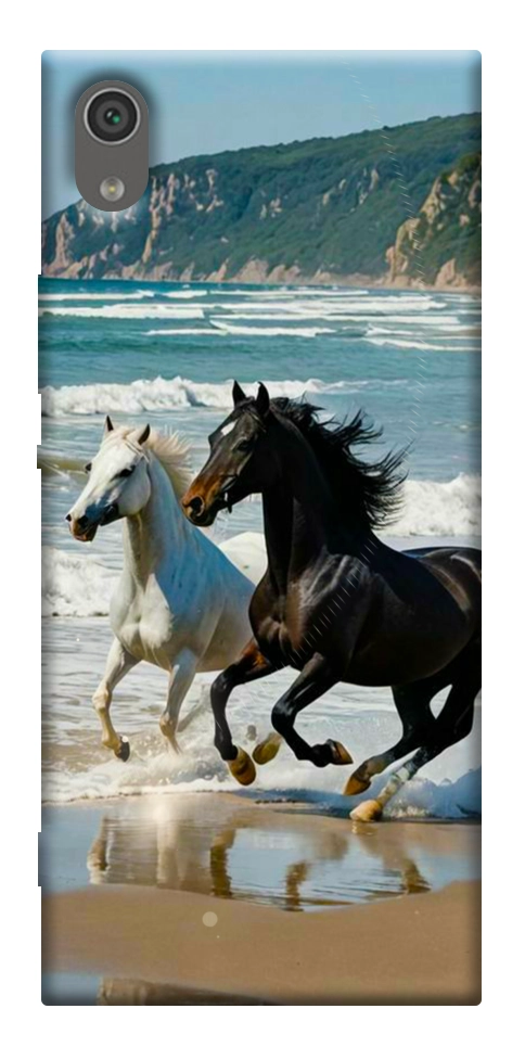 Чехол Beach Horses для Sony Xperia XA1