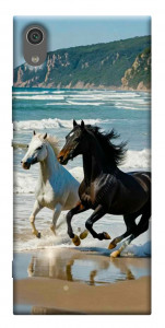 Чехол Beach Horses для Sony Xperia XA1