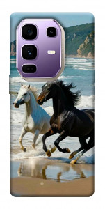 Чехол Beach Horses для Infinix Note 50 Pro+
