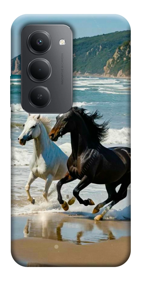 Чехол Beach Horses для Xiaomi Redmi 15 (Europe version)