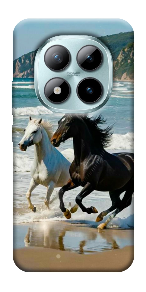 Чехол Beach Horses для Xiaomi Redmi Note 15 Pro+ 5G